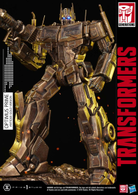 Premium Masterline Transformers: Generation 1 Optimus Prime Antique Gold Version 1