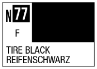 Acrysion N77 - Tire Black (Flat/Primary) 1
