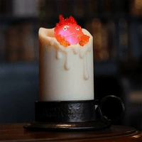 Swinging Calcifer LED Candle "Howl's Moving Castle" (Box/3) 7