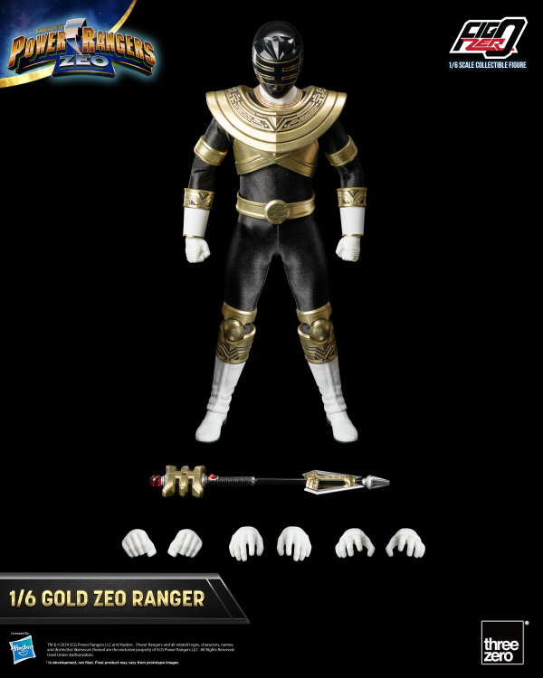Power Rangers Zeo - FigZero 1/6 Gold Zeo Power Ranger