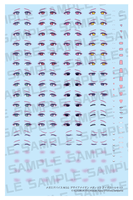 DESIRE MAIDEN MEDIC EYE DECAL SET 1