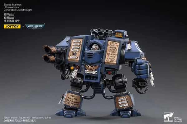 JOYTOY Space Marines Ultramarines Venerable Dreadnought - Warhammer 40K