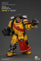 JOYTOY Imperial Fists Herald Consul with Standard and Bolt Pistol - Warhammer 40K - photo 7