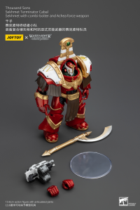 Thousand Sons Sekhmet Terminator Cabal Sekhmet With Combi-Bolter And Achea Force Weapon 5