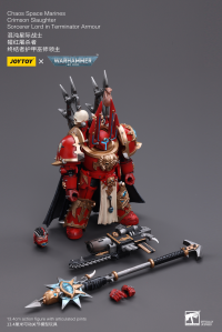 Chaos Space Marines Crimson Slaughter Sorcerer Lord in Terminator Armour 6