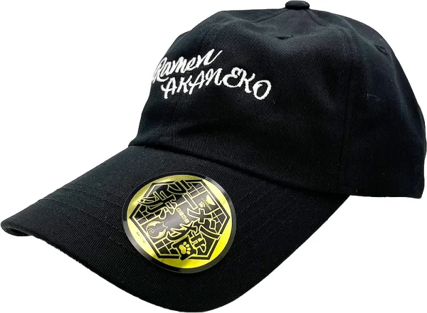 16 directions Ramen Akaneko Cap (Black) - Ramen Akaneko
