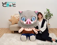 SQUARE ENIX Demon Slayer Super Big Plush - Inosuke Hashibira by DOQUTE - Demon Slayer: Kimetsu no Yaiba - photo 6