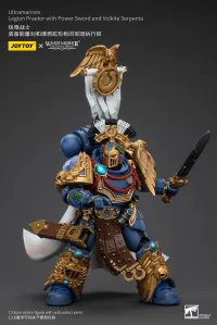 JOYTOY Ultramarines Legion Praetor with Power Sword and Volkite Serpenta - Warhammer 40K - photo 2