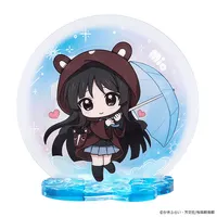 GoodSmile Moment K-ON! Fluffy Rain Series Acrylic Stand Mio Akiyama - K-ON! - photo 3