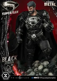Prime 1 Studio Museum Masterline Dark Nights: Metal (Comics) Superman Black Version - DC Comics - photo 26