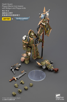 Death Guard Plague Marine Icon bearer with Boltgun and Plague knife 7