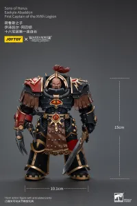 JOYTOY Sons of Horus Ezekyle Abaddon First Captain of the XVlth Legion - Warhammer 40K - photo 9