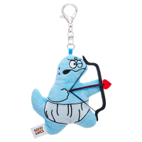 Gal & Dino Plushie Keychain Archery