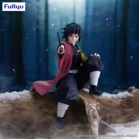 FuRyu Demon Slayer: Kimetsu no Yaiba　Noodle Stopper Figure -Tomioka Giyu- - Demon Slayer: Kimetsu no Yaiba - photo 2