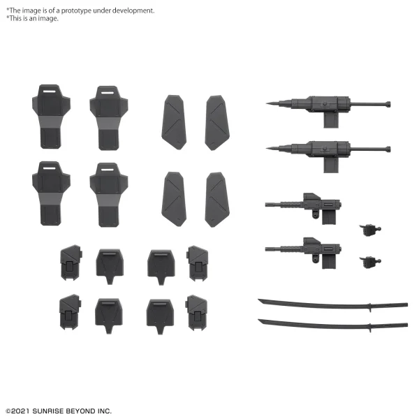 HG 1/72 AMAIM Warrior at the Borderline Weapon Set5