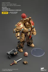 JOYTOY Legio Custodes Aquilon Terminator Squad Aquilon with Lastrum Storm Bolter - Warhammer 40K - photo 2