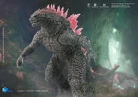 HIYA Exquisite Basic Series None Scale 6 Inch Godzilla x Kong The New Empire Godzilla Heat Ray Godzilla Evolved Ver. Action Figure 11