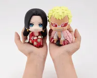 MegaHouse Lookup ONE PIECE Boa Hancock & Donquixote Doflamingo set【with gift】 - ONE PIECE - photo 2