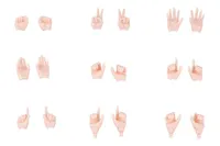 KOTOBUKIYA MEGAMI DEVICE M.S.G 09 HAND SET SKIN COLOR B - Megami Device - photo 2