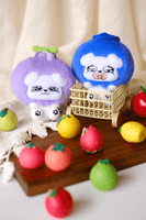 Cute Fruit Shop Series Plush Charm Blind Box 5