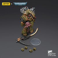 Death Guard Deathshroud Terminator 2 with Manreaper and Plaguespurter Gauntlet 13