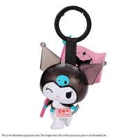 Sanrio characters Kuromi FIGURE COLLECTION KEYCHAIN(ver.A) 1