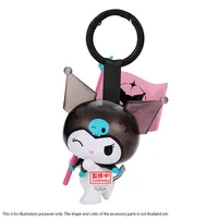 BANDAI Sanrio characters Kuromi FIGURE COLLECTION KEYCHAIN(ver.A) - Sanrio - photo 1