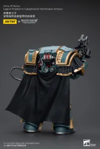 JOYTOY Sons of Horus Legion Praetor in Cataphractii Terminator Armour - Warhammer 40K - photo 2