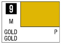 Mr. Color 9 - Gold (Metallic/Primary) 1