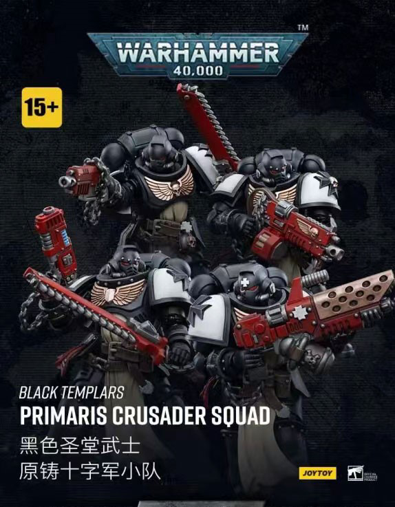 Black Templars Primaris Crusader Squad