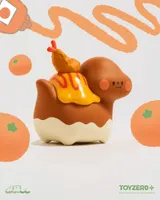 TOYZEROPLUS Foodie Dinosaur - Mini Fuji Fried Shrimp Curry Rice - dogdogbengpeng - photo 4