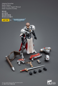 Warhammer 40K-Adepta Sororitas Battle Sisters Order of the Argent Shroud Sister Superior Evinka 2