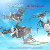 TAKARA TOMY RMZ-020F ZABAT FULL OPTION SET - ZOIDS - photo 3