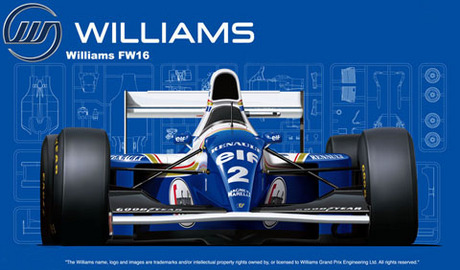 [GP-24] 1/20 Williams FW16 Renault (San MarinoGP/Brazilian GP/Pacific GP)