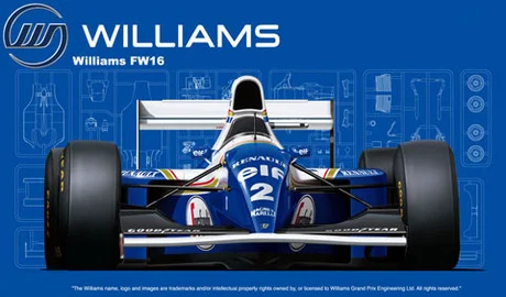 Fujimi [GP-24] 1/20 Williams FW16 Renault (San MarinoGP/Brazilian GP/Pacific GP) - Scale Kits