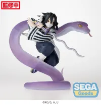 SEGA Xross Link Anime "Demon Slayer: Kimetsu no Yaiba" Figure "Obanai Iguro" -Hashira Training Arc- - Demon Slayer: Kimetsu no Yaiba - photo 9