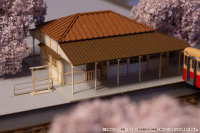 1/150 Scale Paper kit Station(Kominato Railway) 5