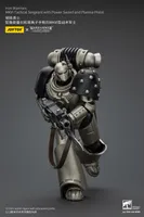 JOYTOY Iron Warriors MKVI Tactical Sergeant with Power Sword and Plasma Pistol - Warhammer 40K - photo 7
