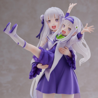 Re:ZERO -Starting Life in Another World- Figure Emilia & Childhood Emilia 10