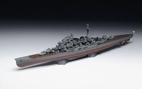 Aoshima FULLHULL MARINE VESSEL: 1/700 FULL HULL I.J.N. HEAVY CRUISER MAYA 1944 - Scale Kits