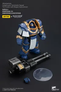 JOYTOY Ultramarines Cataphractii Terminator Squad Terminator with Reaper Autocannon - Warhammer 40K - photo 6