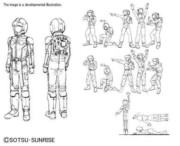 BANDAI HOBBY Builders Parts - HD 1/100MS Figure 01 - Kit Accessories