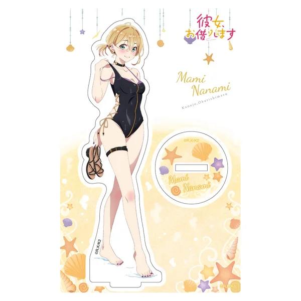 KADOKAWA Rent-A-Girlfriend Swimsuit and Girlfriend Acrylic Stand Figure Mami Nanami - Rent-A-Girlfriend