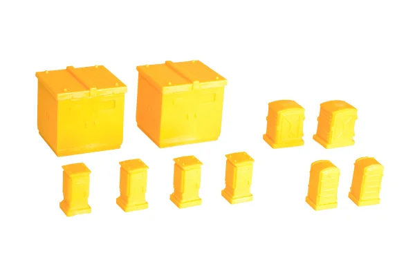 PLUM PMOA Pop Another World Series　Relay box/Cubicle　yellow - Pop Another World