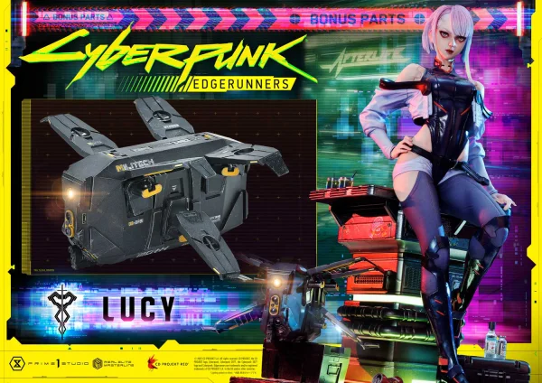 Prime 1 Studio Real Elite Masterline Cyberpunk: Edgerunners Lucy Deluxe Bonus Version - Cyberpunk: Edgerunners
