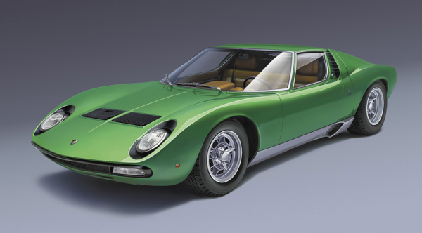 1/24  LAMBORGHINI MIURA P400 SV "CHASSIS No.4846 Full Restoration"
