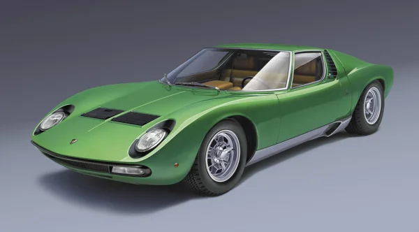 Hasegawa 1/24  LAMBORGHINI MIURA P400 SV "CHASSIS No.4846 Full Restoration" - Scale Kits