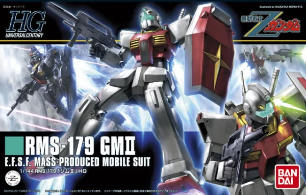 BANDAI HOBBY HGUC 1/144 #131 GM II - Mobile Suit Gundam