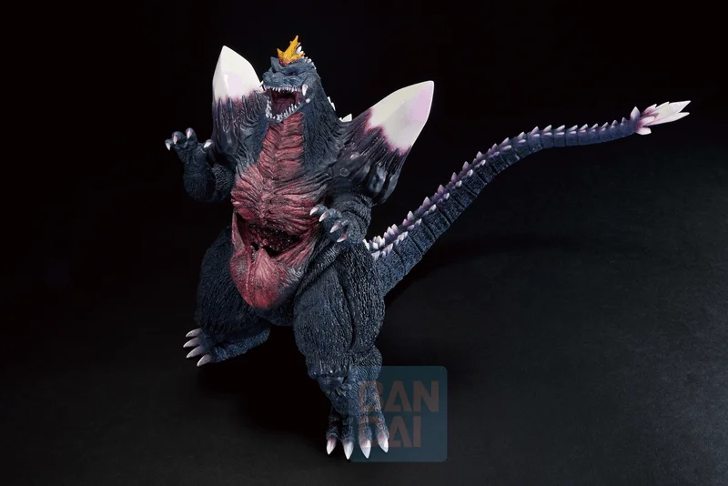 BANDAI Spacegodzilla(Monster Stampede)Godzilla vs. Spacegodzilla, Monsterlise Ichibansho Figure - Godzilla