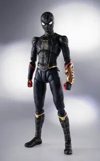TAMASHII NATIONS Spider-Man Black & Gold Suit (Spider-Man: No way Home) Special Set - Marvel - photo 1
